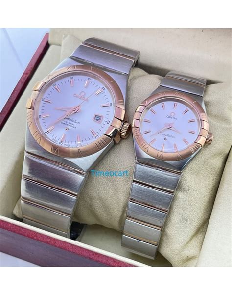 omega couple watches price in india|omega constellation price in india.